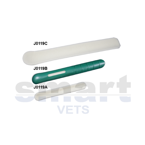 [0119C] Carpal Splint, green, L, 5 x 40 cm