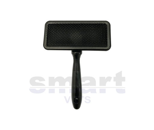 [CMK-612] Kiss Slicker Brush, Black Cushion + Hard Teeth