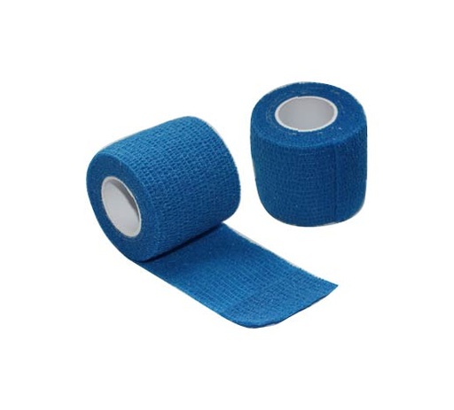 [CB05007] SMART VETS Cohesive Bandage 5cm x 4.5m, BLUE color