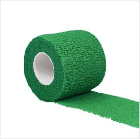 [CB05004] SMART VETS Cohesive Bandage 5cm x 4.5m, GREEN color