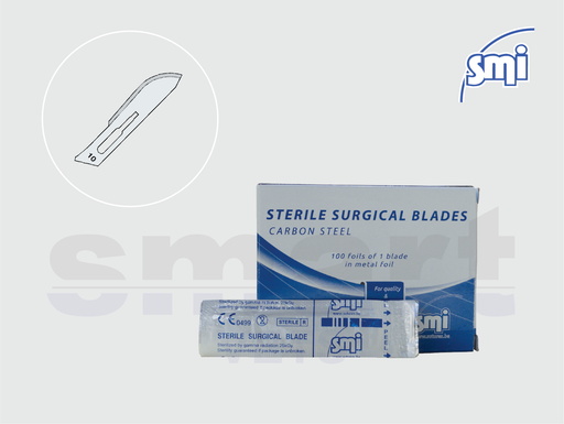 [ZB10] SMI - SURGICAL BLADES STERILES No. 10