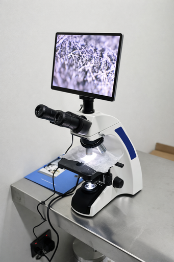 [SMART-A33] Microscope with 4K camera and Touch Screen Monitor