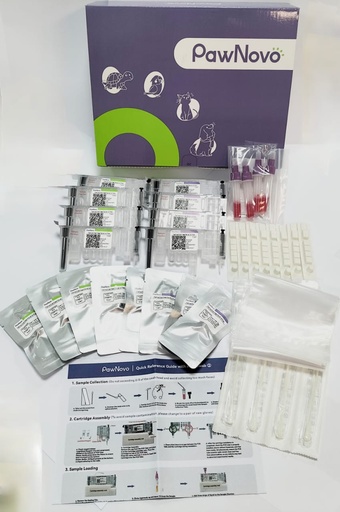 [NFM01] Novo Feline Respiratory Panel-5 Plex-4 Tests/Kit